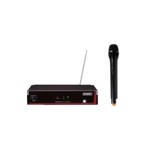 Kit radiomicrofono VHF 1 canale ad impugnatura 189,60 MHz GBC
