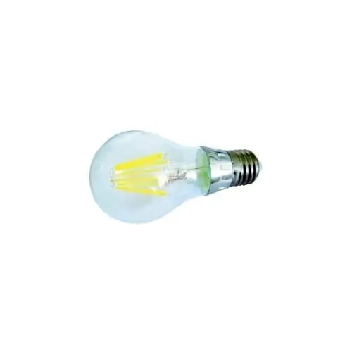 Lampada LED goccia 6W E27 luce naturale GBC