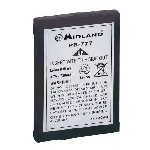 Pacco batteria Midland PB-777