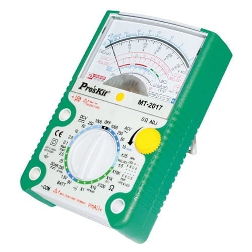 Multimetro analogico con protezione Pro'sKit MT2017