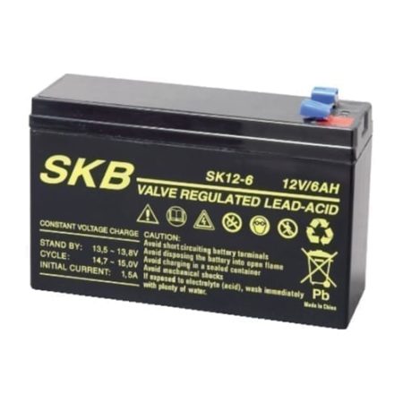 Batteria al piombo ricaricabile 12V 6Ah SKB
