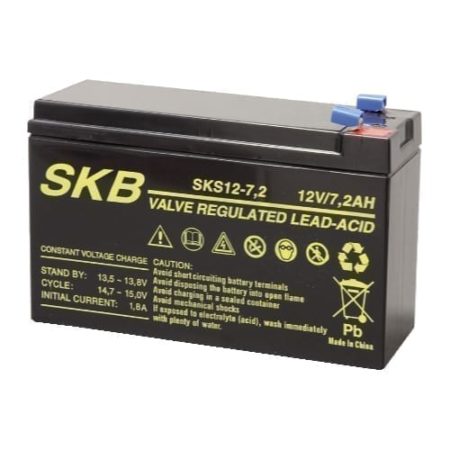 Batteria al piombo ricaricabile 12V 7,2Ah SKB
