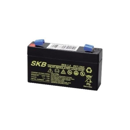 batterie al Piombo ricaricabile 6 V 1,3h SKB