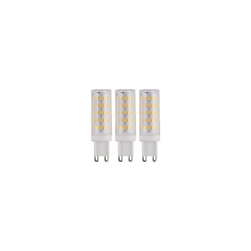 Kit 3 lampadine LED G9 luce calda