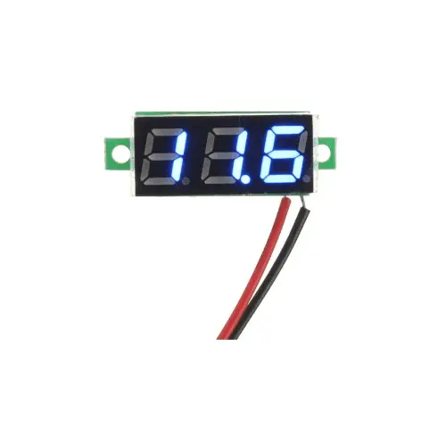 Mini Voltmetro 2,5-30 V - BLU