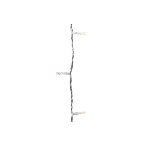 Catena 180 LED 50% fisso / 50% lampegg. luce calda con timer