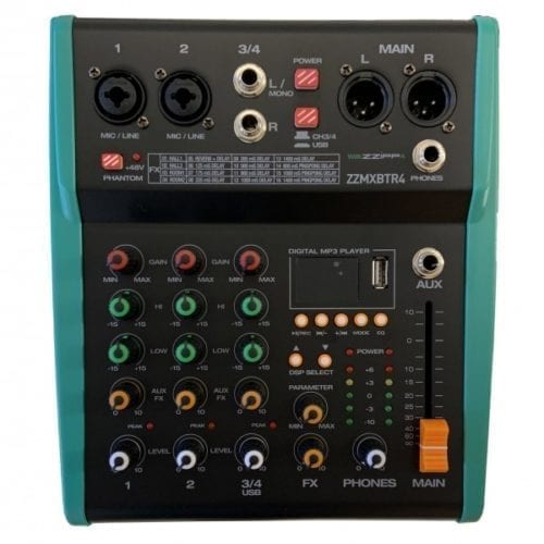 Mixer 4 canali DSP e Bluetooth
