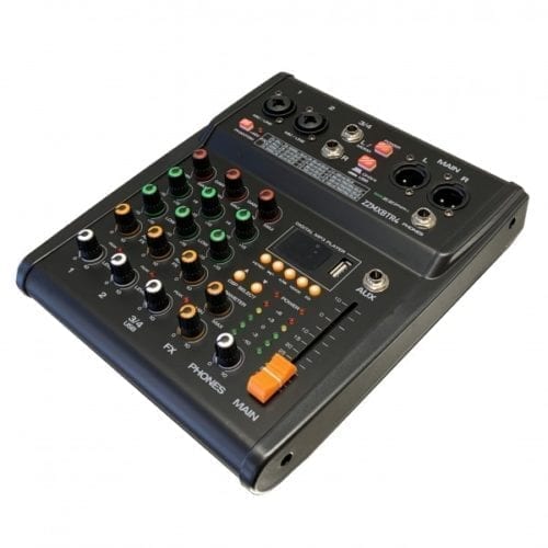 Mixer 4 canali DSP e Bluetooth