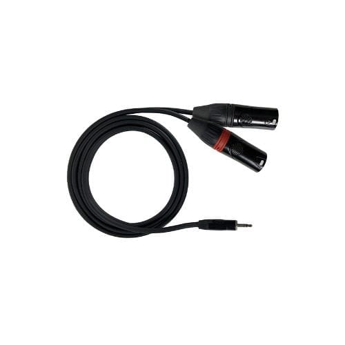 Cavo audio Jack Stereo 3,5mm - 2 x XLR maschio