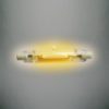 Lampadina led R7S Ultraslim COB 78mm 5W luce calda