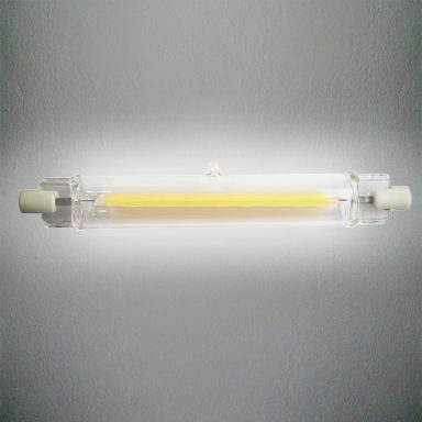 Lampadina led R7S Ultraslim COB 118mm 11W luce naturale