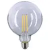 Lampadina LED filament globo G125 E27 10W luce calda 3000°K