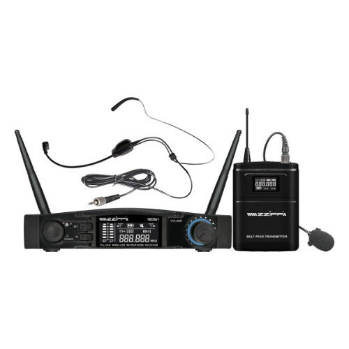 Radiomicrofono ad archetto UHF 48ch Zzipp