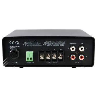 AMP305BT - Mini amplificatore professionale 4-8 ohm / 30W con mp3 e bluetooth