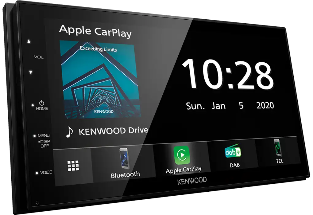 Monitor Machaless 2 Din Kenwood DMZ5020DABS Con Apple CarPlay e Android Auto