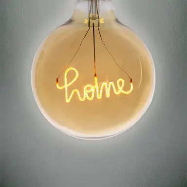 125 GLOBO SCRIPT HOME – Lampadina vintage LED globo script 125 home E27 4W luce calda