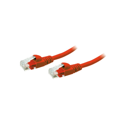 Cavo patch di rete UTP CAT6 0,5m rosso