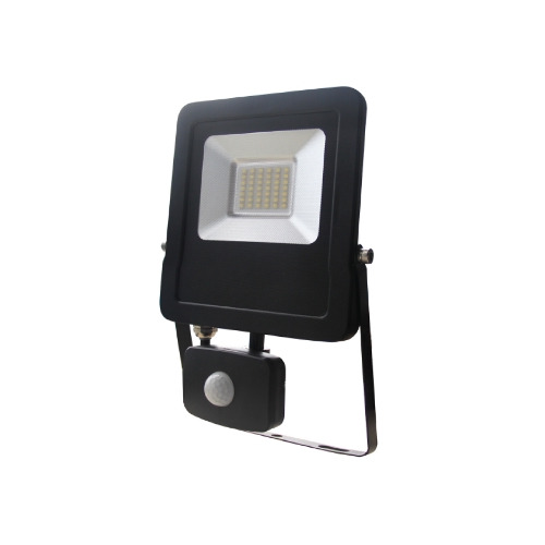 NIGHTGUARD 30W - Faro LED da esterno con PIR 30W nero