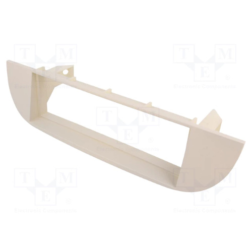 Console per autoradio Fiat 500 06/2007->07/2015, Fiat 500C 09/2009->07/2015 beige