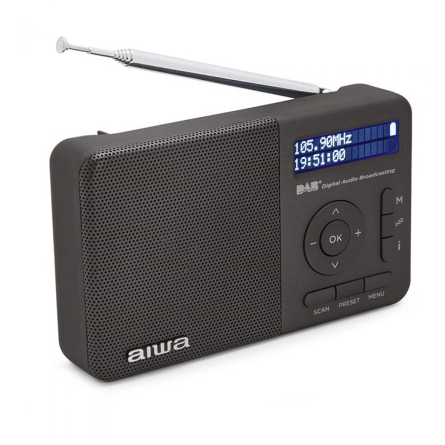 AIWA RD-40DAB/BK Ricevitore radio digitale portatile