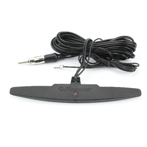 Antenna Amplificata AM/FM Da Parabrezza - Con LED, Adesiva, Per Auto, Cavo 2,3 M