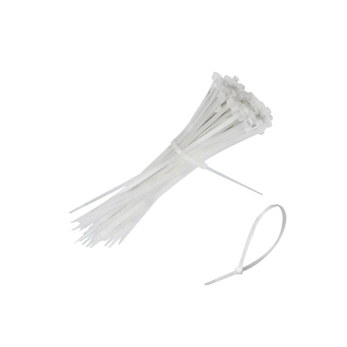 Kit 100 fascette serracavo 140×3,6 bianche Kit 100 fascette serracavo 140x3,6 bianche
