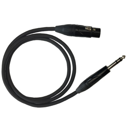 Cavo XLR femmina - jack stereo 3mt
