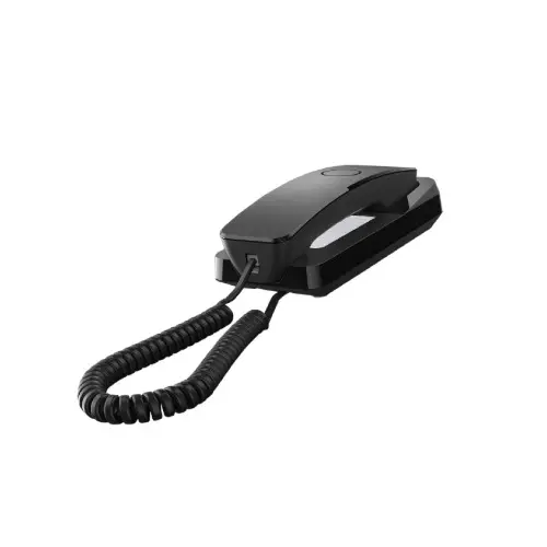 DESK 200 NERO - Telefono a filo scrivania / parete
