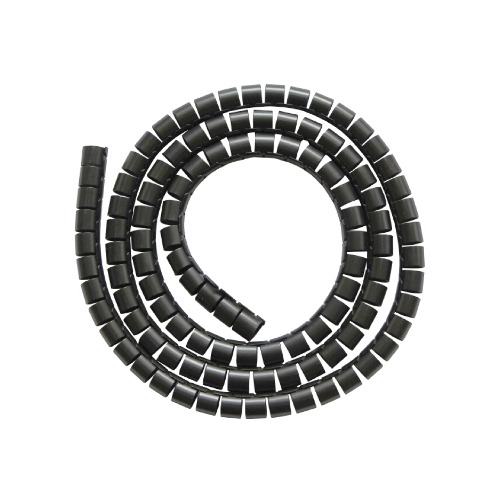 Spirale fasciacavi in pe d.15mm nera