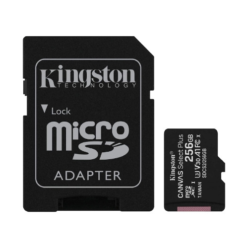 Micro SDXC Kingston con adattatore 256GB