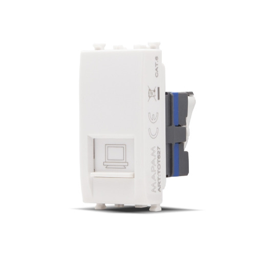 Plana Presa RJ45 Bianca MAPAM