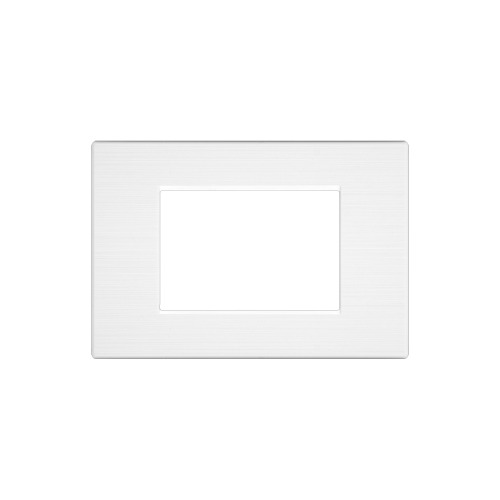 Plana Placca Bianco spazzolato MAPAM