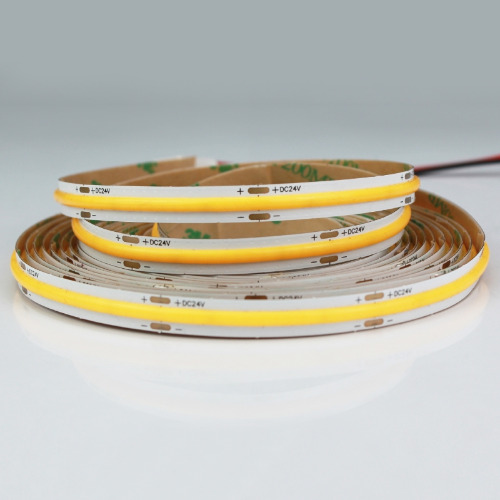 Striscia 5m IP20 COB 320led/m 24v 8W/m 800lm/m 3000k