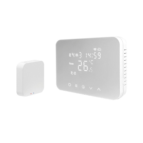 Cronotermostato WiFi a batterie Con gateway Hey Termo-Free