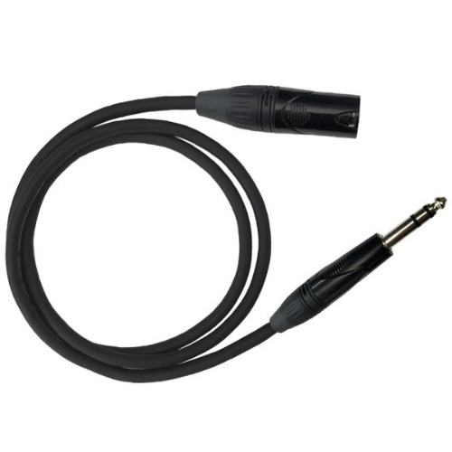 Cavo XLR M - Jack 6,3 stereo 5mt
