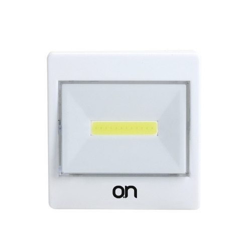 COBBY - Punto luce LED a batteria con pulsante integrato