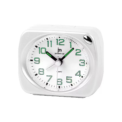 LOWELL Orologio sveglia da tavolo Bianca