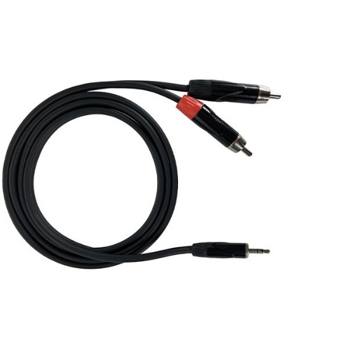Cavo mini jack - 2 RCA 1m Zzipp