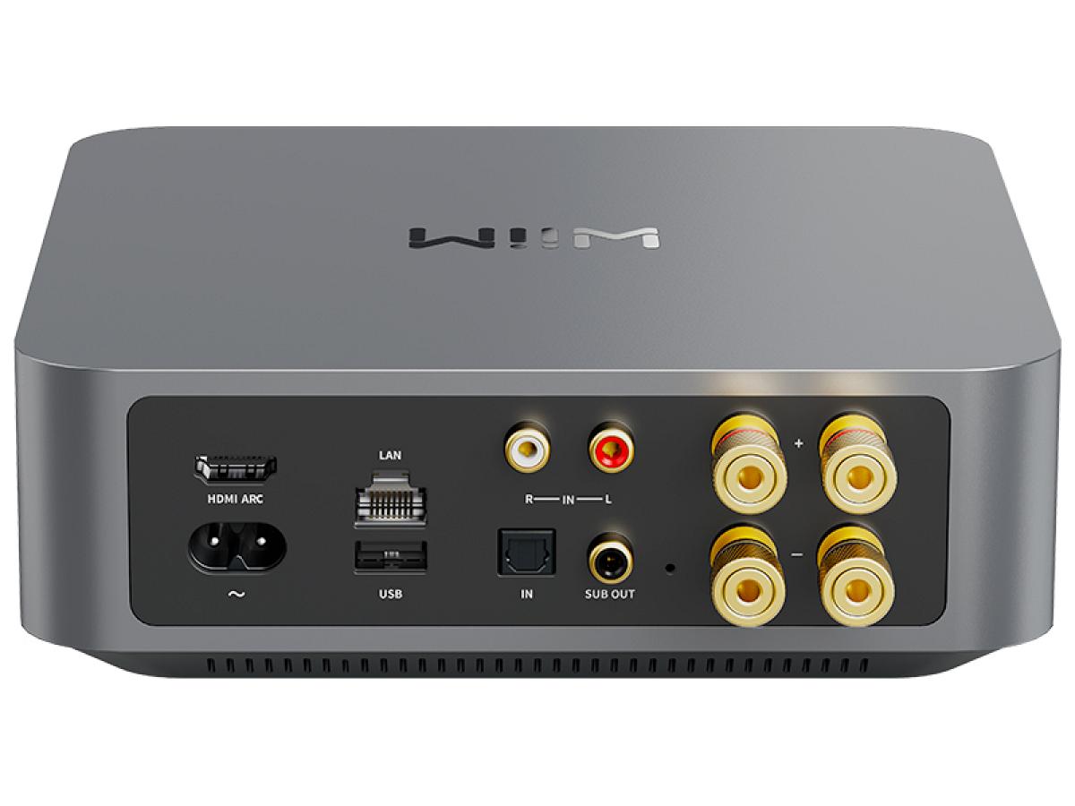 WiiM Amp Amplificatore/streamer/DAC 2x60W