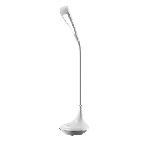 SOUNDLY - Lampada da tavolo 22 LED dimmer touch con batteria ricaricabile ed altoparlante bluetooth integrati