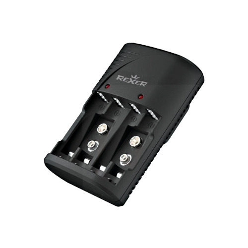 BAC01 - Caricabatterie ni-mh/ni-cd per aa/aaa/9v