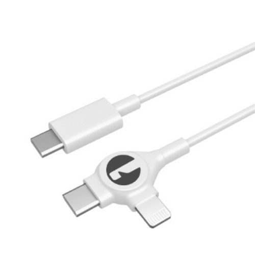 Cavo type-c/lightning a type-c per ricarica 2m