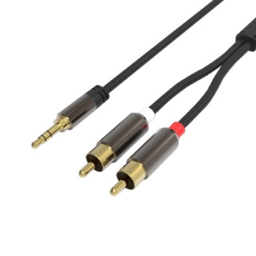 Cavo GBC mini jack - 2 RCA Premium 1,80mt