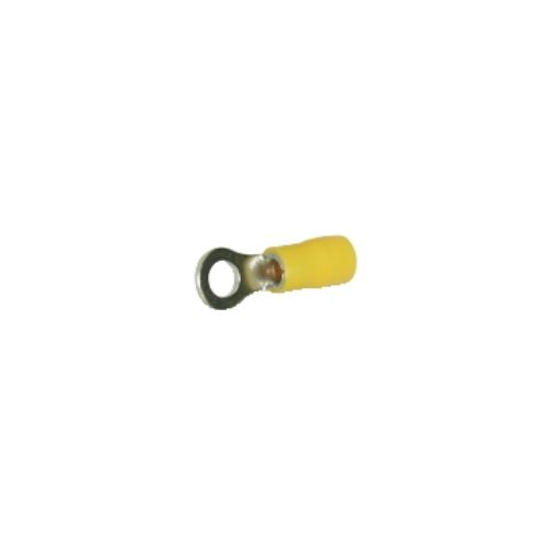 Terminale preisolato ad occhiello giallo m5