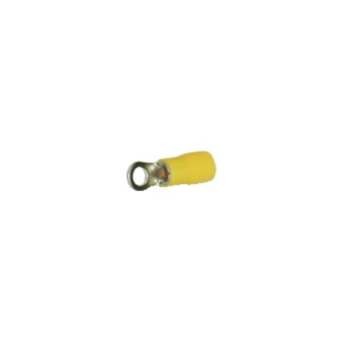 Terminale preisolato ad occhiello giallo m4 25pz